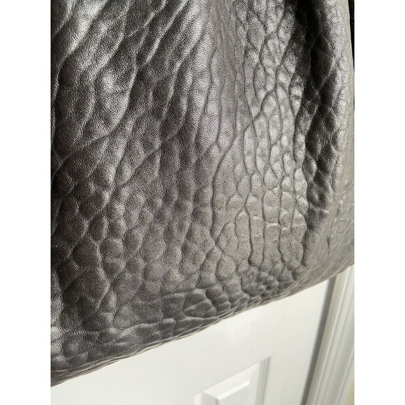 HOBO International Leather Handbag Black Shoulder Boho Tote Bag - Picture 6 of 15